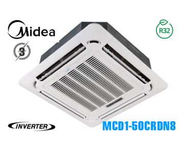 Điều hòa âm trần đa hướng Midea Inverter Mono 50000Btu MCD1-50CRDN8